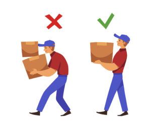 Proper manual handling guidance 